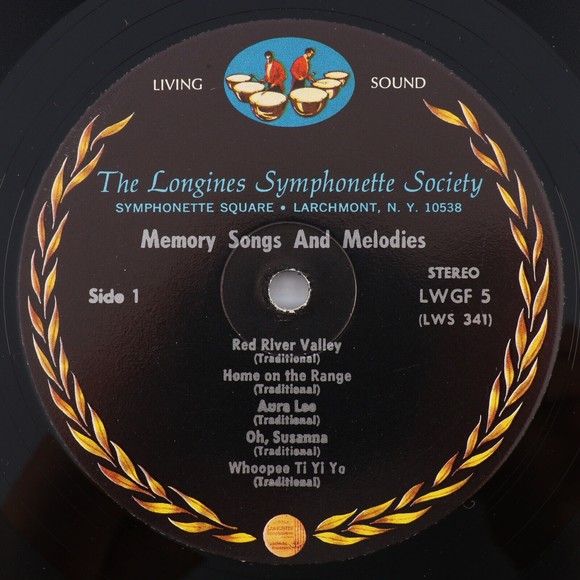Memory Songs & Melodies, Longines Symphonette Stereo 2x LP Vinyl Record LWGF 5 6 - Picture 16 of 16